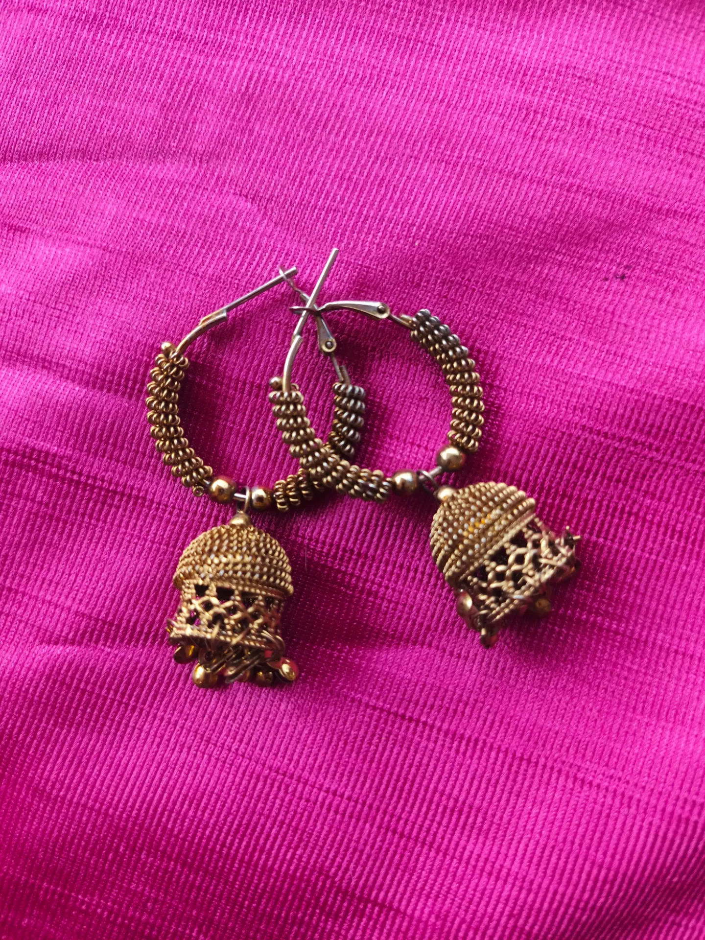 Jhumka Hoop Earrings