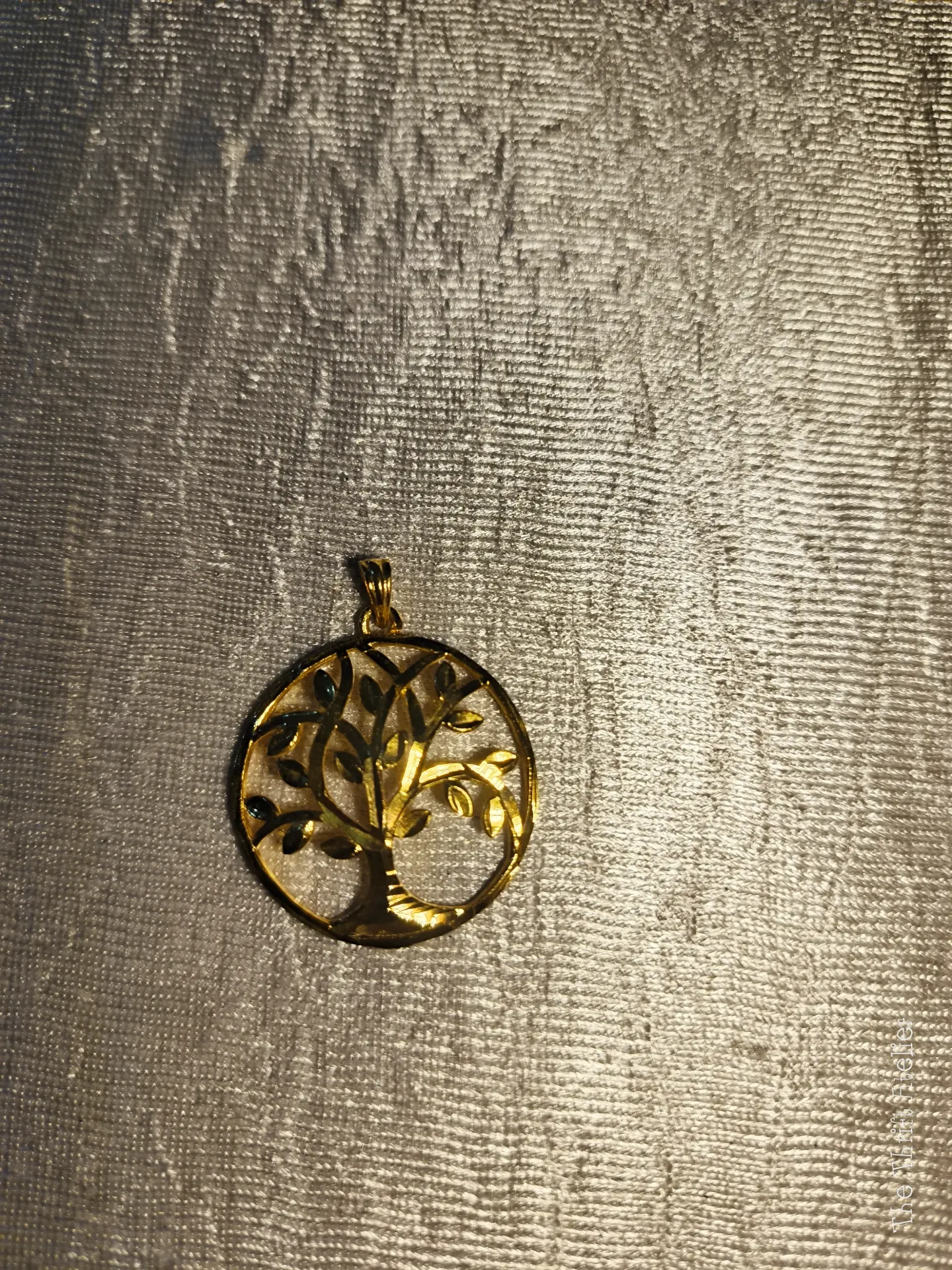 Tree of life Gold Pendant